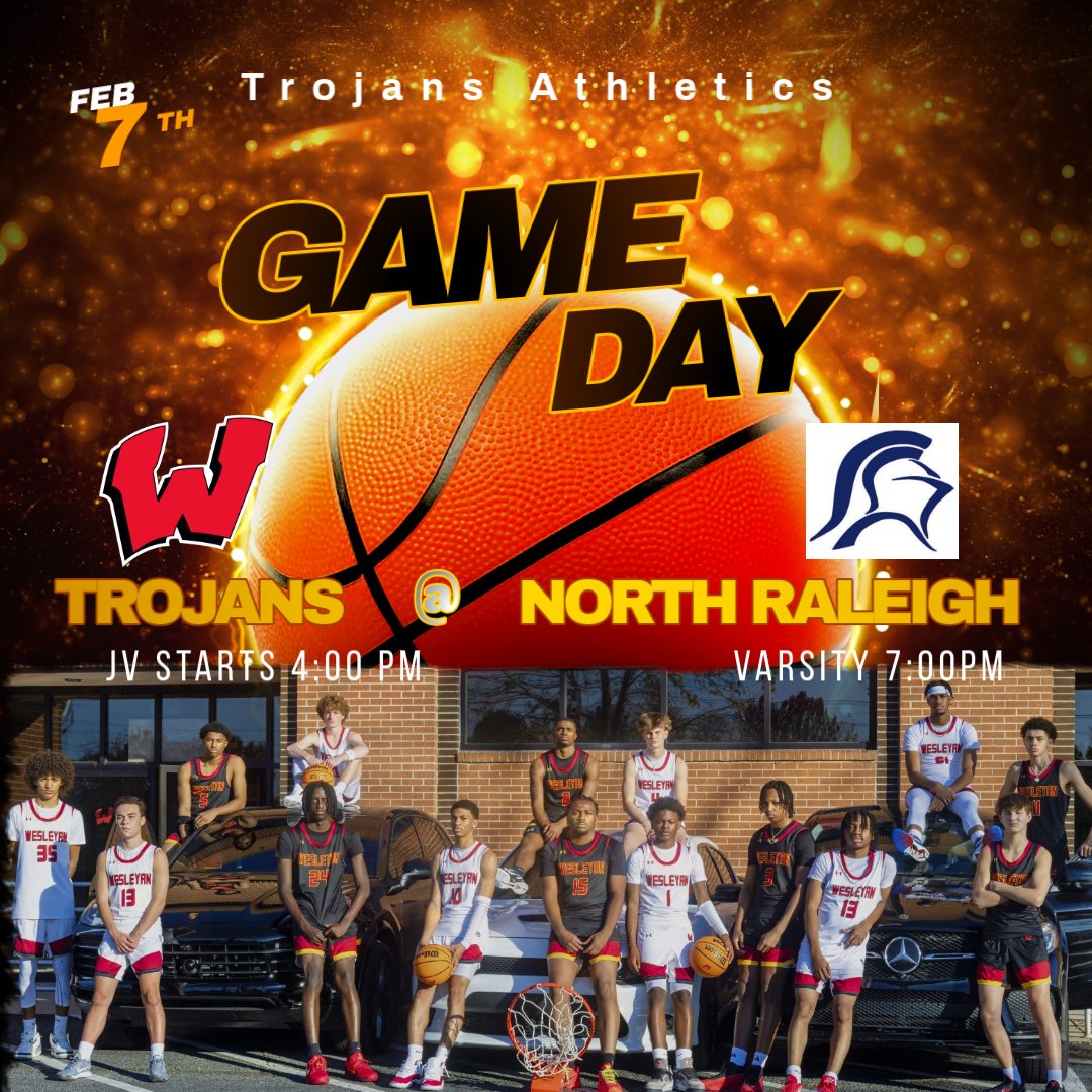 Wesleyan Christian Academy Boys Basketball (@wca_boys_bball) on Twitter photo End of the regular season tonight! Gotta close out with a dub in this 4A matchup heading into tomorrow's NCISAA State Playoff seedings draw. #attitude #FullThrottle #NoBrakes
<a href="/victoryoungjr83/">Victor Young</a> <a href="/impact_carolina/">Todd Rausch</a> <a href="/amillia_huggins/">Amillia Huggins</a> <a href="/wesleyantrojans/">WCA Athletics</a> End of the regular season tonight! Gotta close out with a dub in this 4A matchup heading into tomorrow's NCISAA State Playoff seedings draw. #attitude #FullThrottle #NoBrakes
<a href="/victoryoungjr83/">Victor Young</a> <a href="/impact_carolina/">Todd Rausch</a> <a href="/amillia_huggins/">Amillia Huggins</a> <a href="/wesleyantrojans/">WCA Athletics</a>