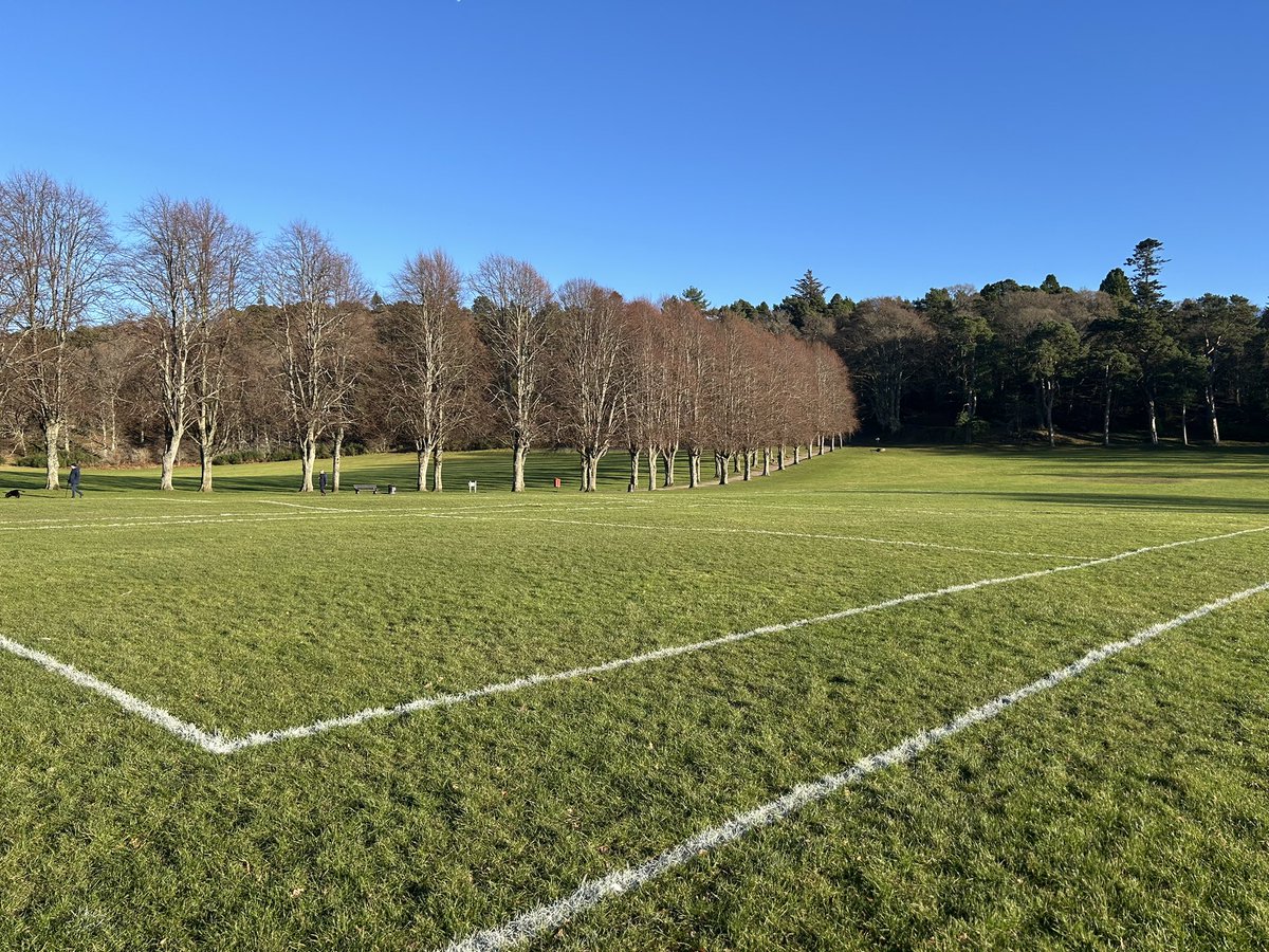 FAS7s1993's tweet photo. The pitches have all been lined and they are looking in great condition, all ready for Sunday ⚽️⚽️⚽️ https://t.co/LrhsgoAG0b