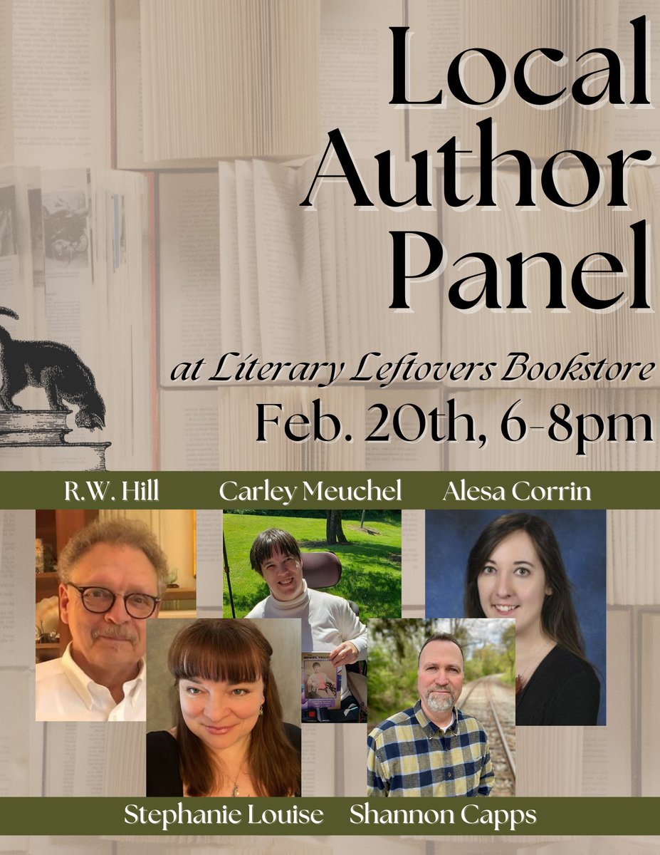 AuthorAlesa's tweet image. Doing an author thing at a little, local bookstore. Probably won&apos;t be a huge crowd, but this is my first time doing something like this so I don&apos;t mind less anxiety!

#authormeet #authorscommunity #yafantasybooks #fantasyfiction #youngadultbooks