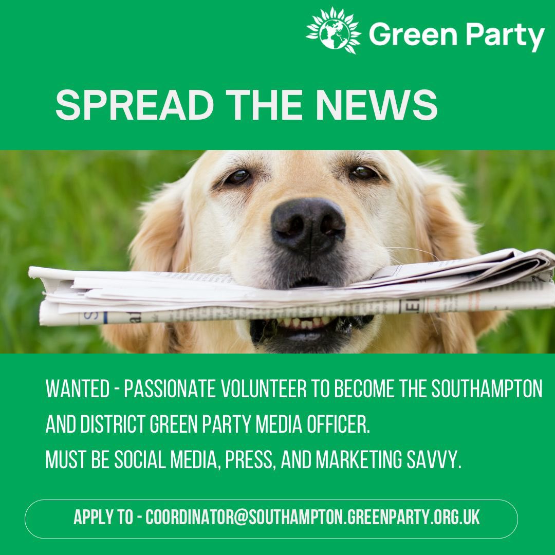 Don’t think you see enough of us on social media? You could help change that! We’re currently on the look out for a dedicated media officer within the local party, if you think that might be you then drop us an email!