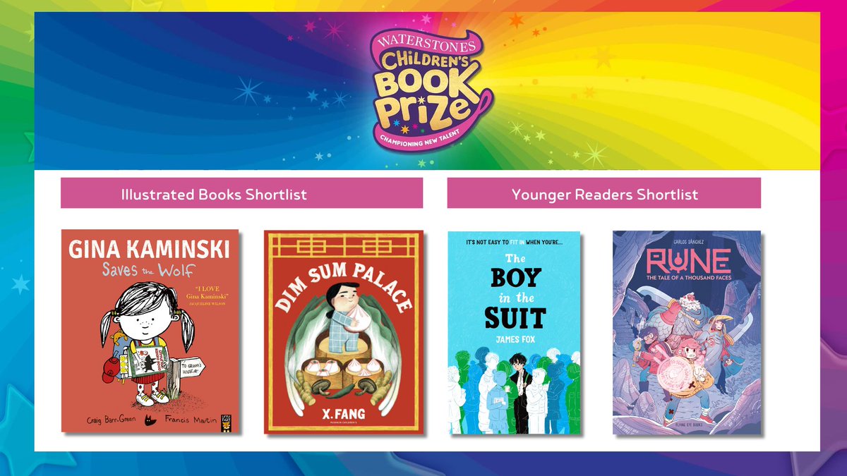 Bounce Sales and Marketing ❤️📗 (@bouncemarketing) on Twitter photo There are 4 books from Bounce publishers on the <a href="/Waterstones/">Waterstones</a> Children's book Prize shortlist 2025
Congratulations to
<a href="/PushkinChildren/">Pushkin Children's Books</a> <a href="/FlyingEyeBooks/">Flying Eye B👀ks</a> <a href="/LittleTigerUK/">Little Tiger Books</a> <a href="/scholasticuk/">Scholastic UK</a> #WCBP25 There are 4 books from Bounce publishers on the <a href="/Waterstones/">Waterstones</a> Children's book Prize shortlist 2025
Congratulations to
<a href="/PushkinChildren/">Pushkin Children's Books</a> <a href="/FlyingEyeBooks/">Flying Eye B👀ks</a> <a href="/LittleTigerUK/">Little Tiger Books</a> <a href="/scholasticuk/">Scholastic UK</a> #WCBP25