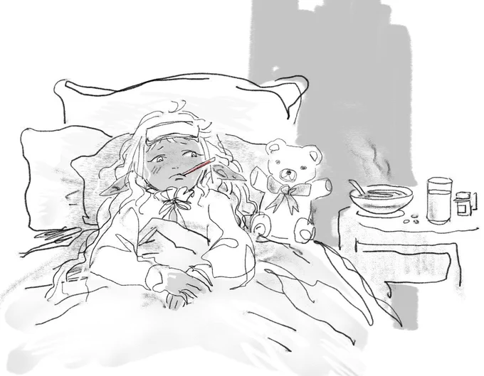sick day :( 