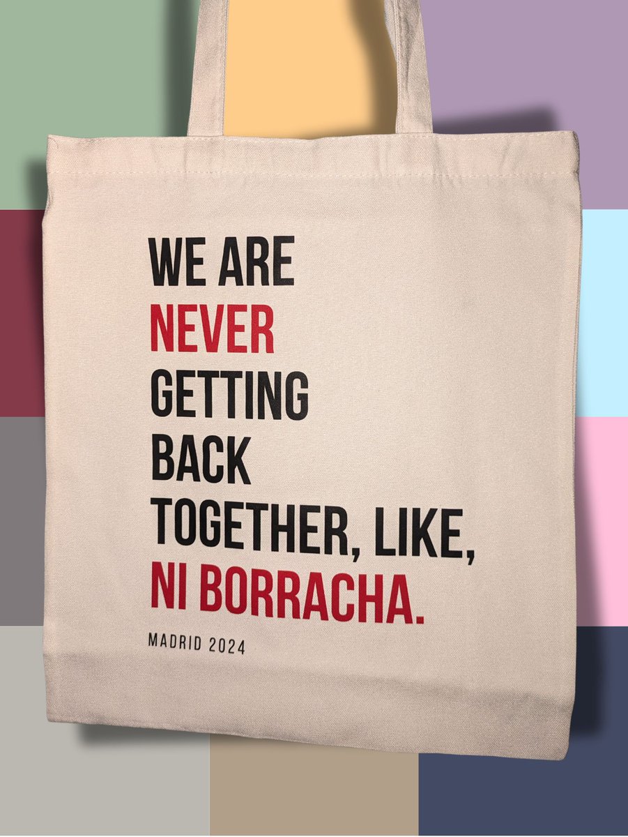 lgbeern's tweet photo. Hey #swifties!! me quedan solo 4 totebags como estas (Eras Tour Madrid). Son resistentes y gruesas, las encontrareis en: https://t.co/rDXcqgbo1T

#TaylorSwift #swiftie #erastour https://t.co/kwdpcuv0wH