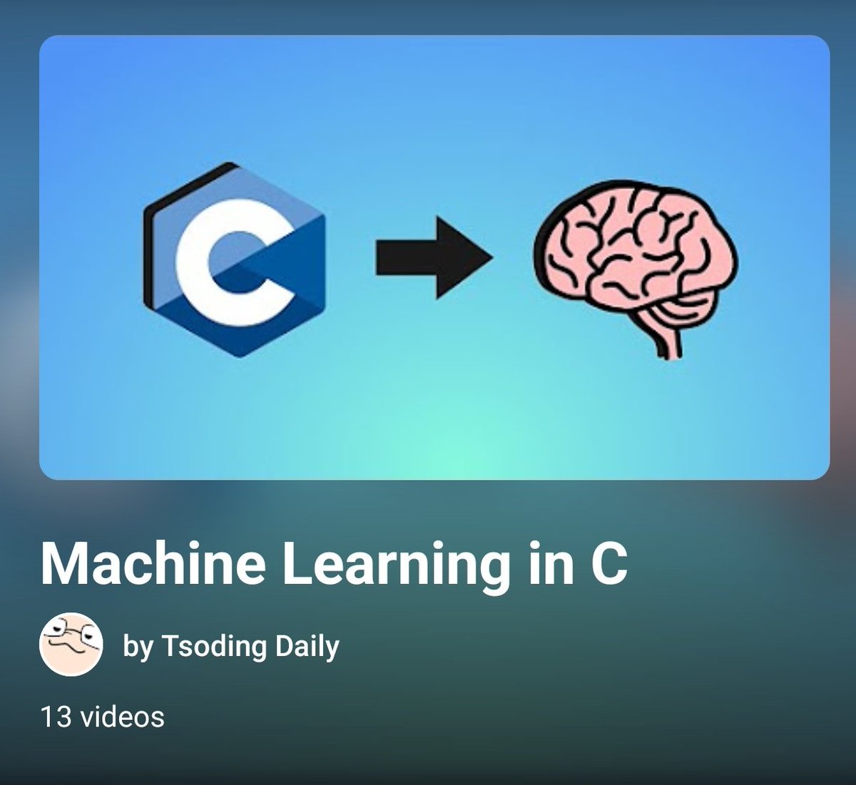chessMan786's tweet image. Machine Learning in C