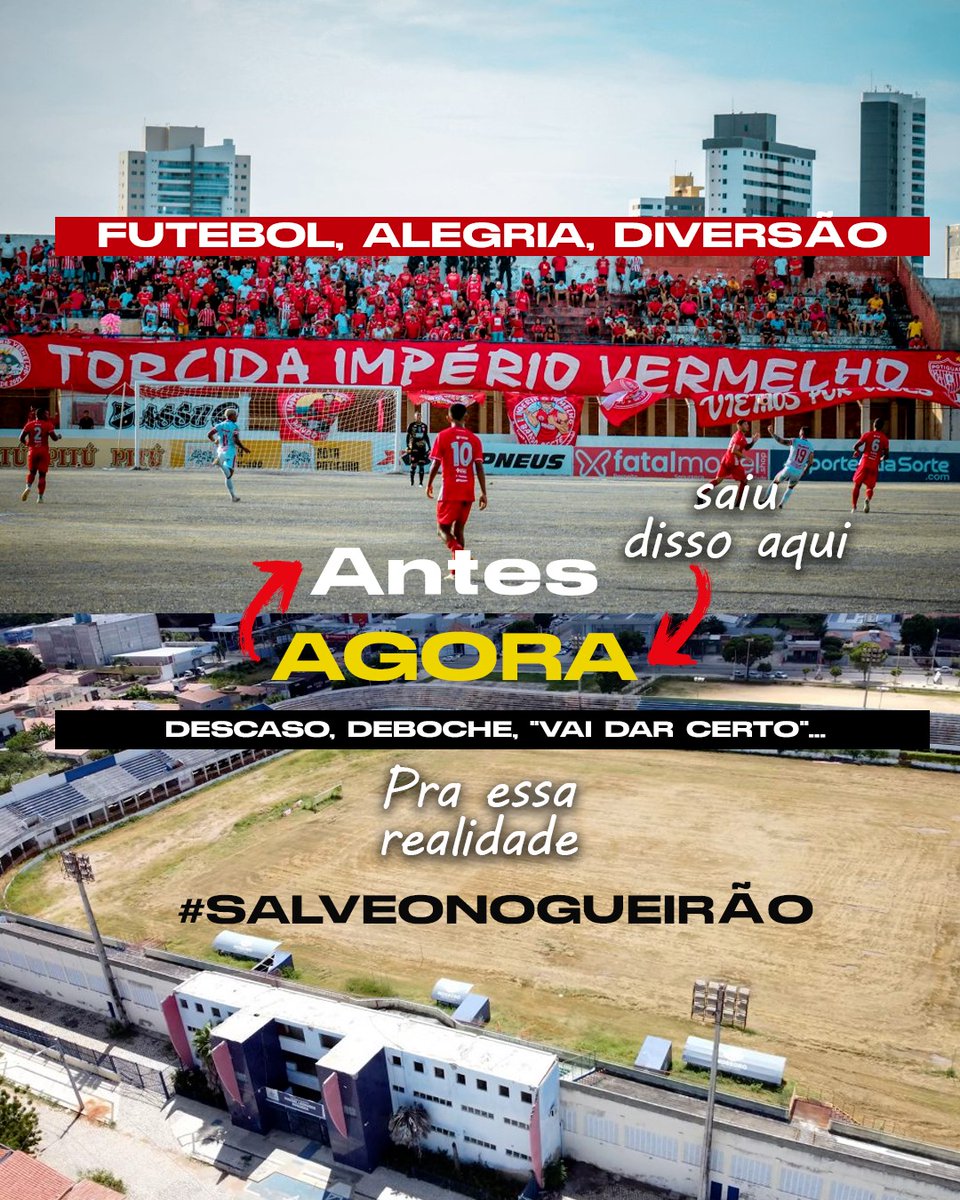 AvantePotiguar's tweet photo. Há exatamente um ano, o futebol mossoroense sofria sua pior derrota: a interdição do estádio Manoel Leonardo Nogueira, o nosso amado Nogueirão, vítima do descaso do prefeito @AllysonBezerra_. https://t.co/9MXiCHWFWG