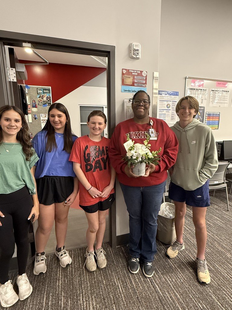 LowndesVikings (@lowndesvikings) on Twitter photo To kick off CTAE month, our FFA chapter gave away a beautiful floral arrangement! Congratulations to Mrs. Natalie Foster on winning the arrangement! <a href="/OneLowndes/">Lowndes County Schls</a> #BetterTogether To kick off CTAE month, our FFA chapter gave away a beautiful floral arrangement! Congratulations to Mrs. Natalie Foster on winning the arrangement! <a href="/OneLowndes/">Lowndes County Schls</a> #BetterTogether