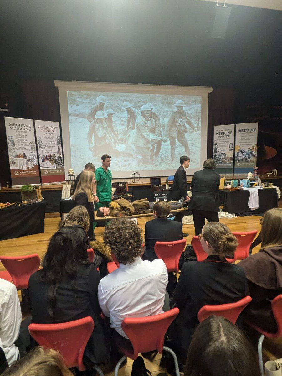 Venture Academy (@ormistonventure) on Twitter photo What an awesome Medicine Through Time workshop by <a href="/ZeitgeistTours/">Zeitgeist Tours</a> an unforgettable, engaging educational experience.They explored the fascinating evolution of medical knowledge from 1200 to present time. Thank you to Chalke History Trust for their generous donation.#GCSEHistory What an awesome Medicine Through Time workshop by <a href="/ZeitgeistTours/">Zeitgeist Tours</a> an unforgettable, engaging educational experience.They explored the fascinating evolution of medical knowledge from 1200 to present time. Thank you to Chalke History Trust for their generous donation.#GCSEHistory