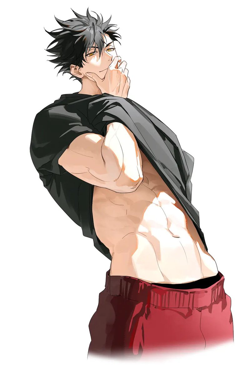 simpfortetsu's tweet photo. fandom kuroo vs actual kuroo https://t.co/OJt8xoQG2x
