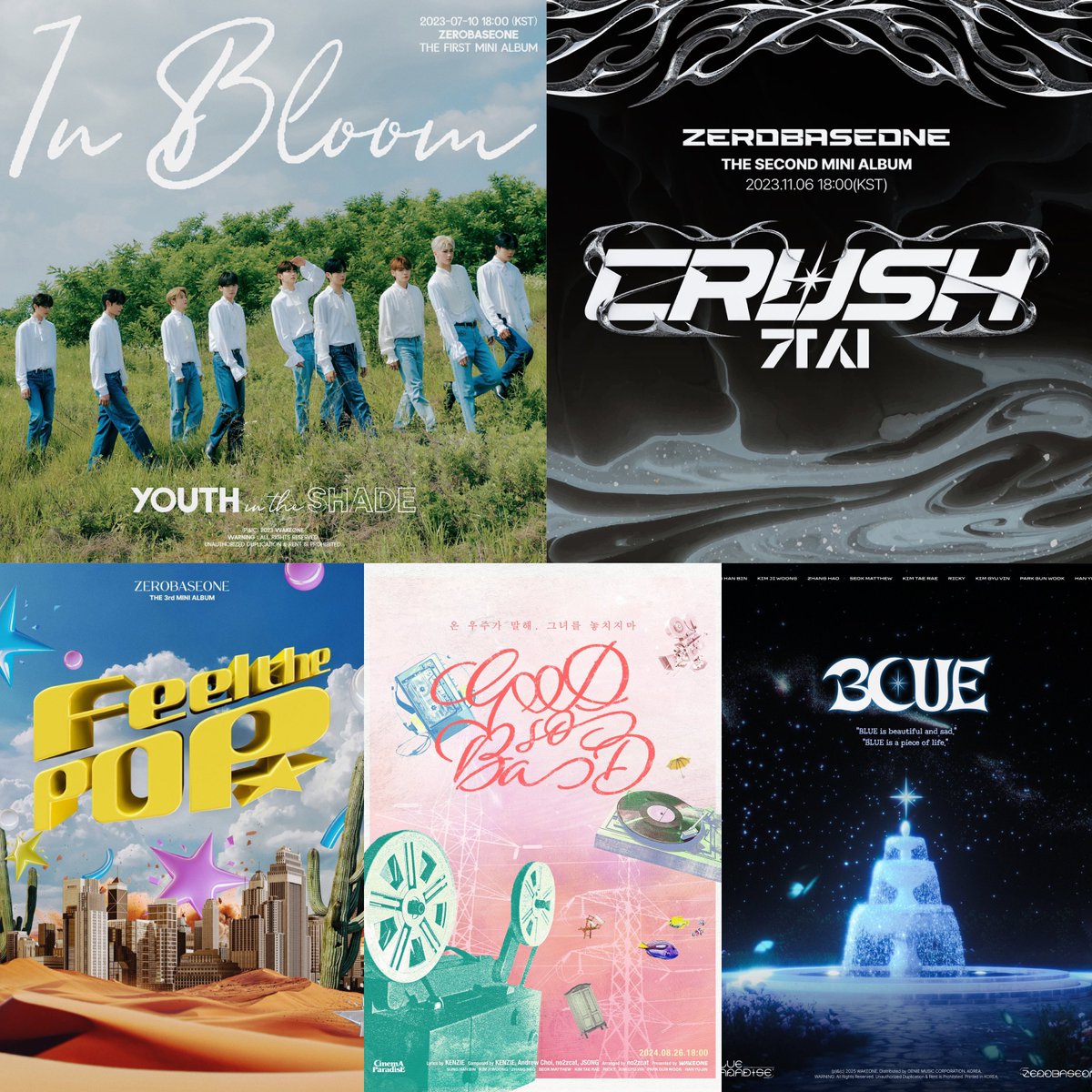 the evolution for their title poster 🥹😭