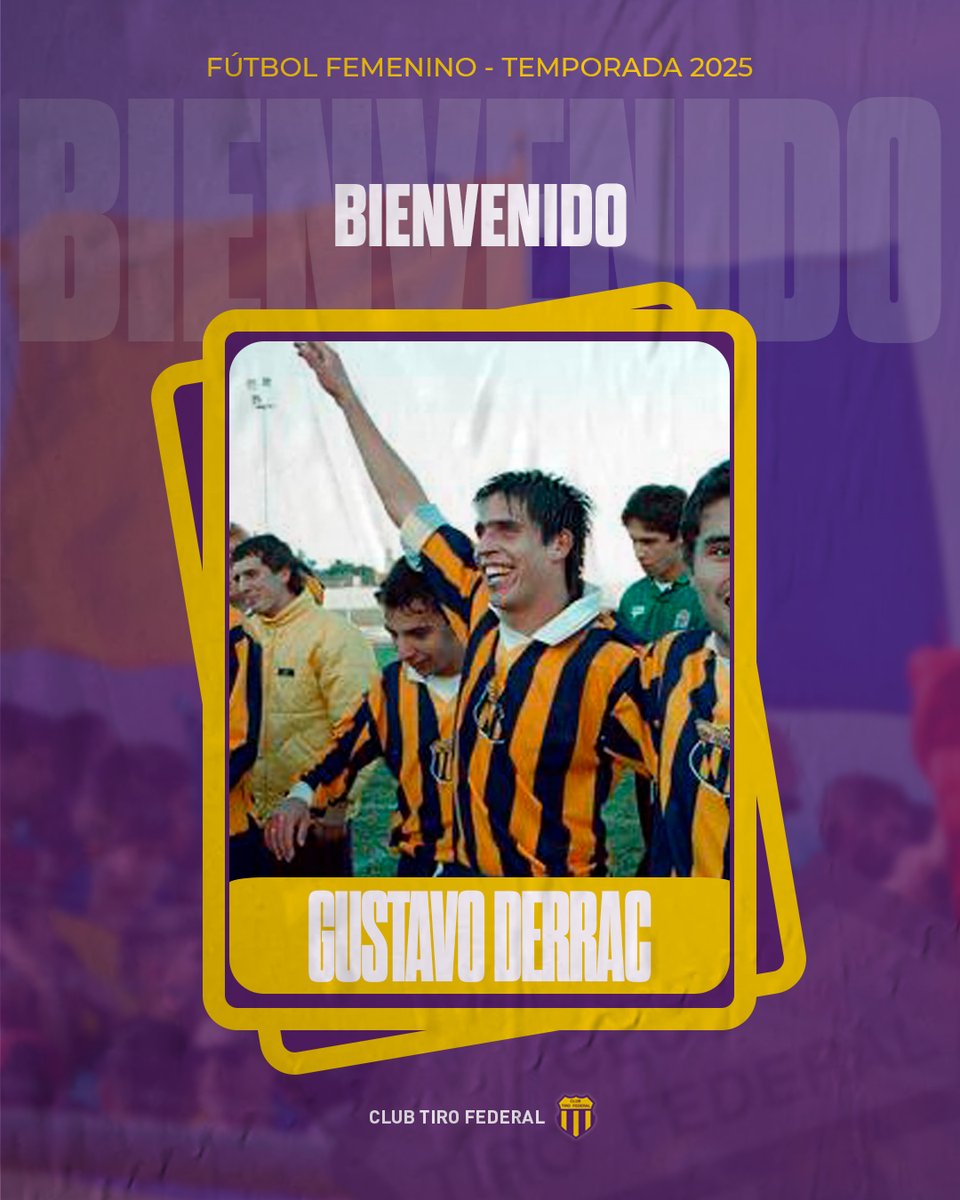 #FútbolFemenino ⚽️ | ✍️ ¡Bienvenidos a Tiro!
⠀⠀⠀⠀⠀⠀⠀⠀
➡Ramiro Jara Pinto y Gustavo Derrac, gloria de nuestro club, serán la dupla técnica que dirigirá al equipo en esta temporada 2025 de la Liga del Sur.
⠀⠀⠀⠀⠀⠀⠀⠀
#VamosTiro 💜💛💜
#SentidoDePertenencia