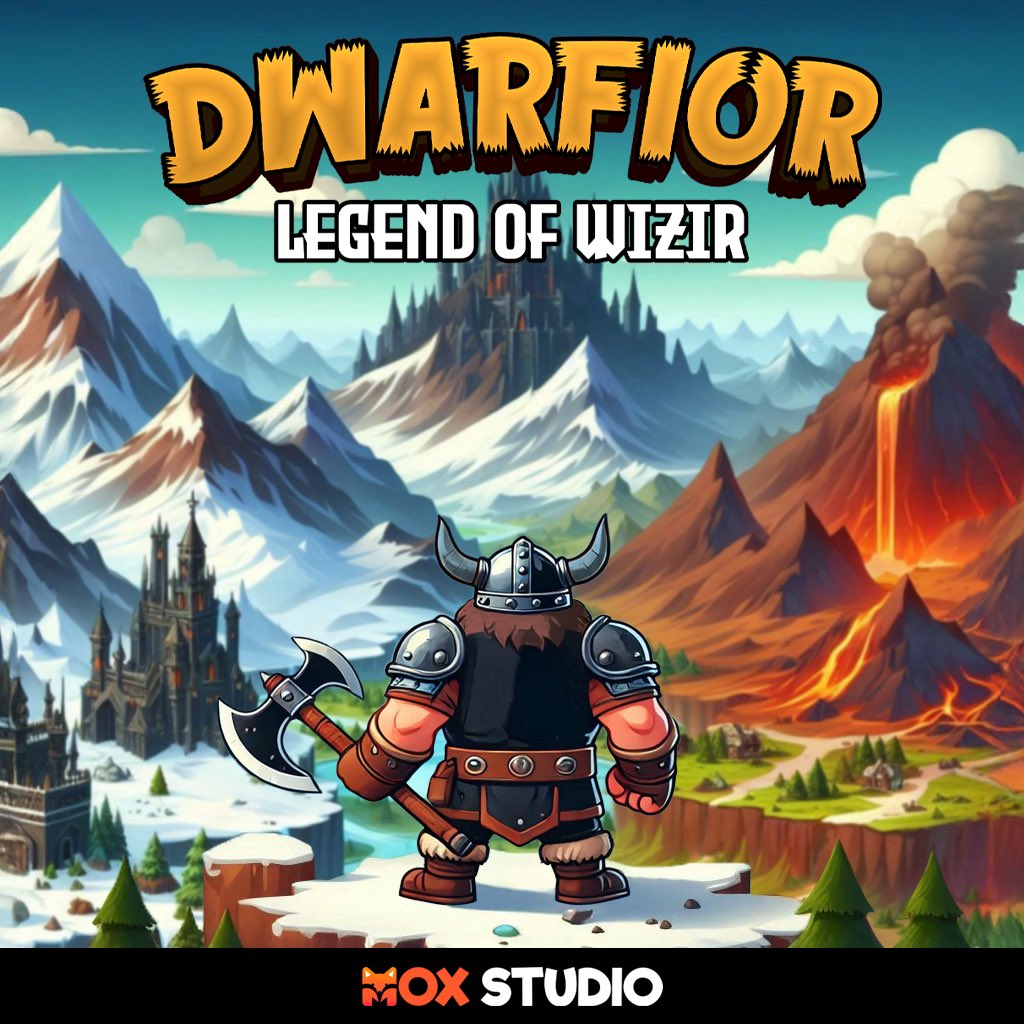 DWARFIOR : PLAY TO AIRDROP

🛡️ Dwarfior is a Telegram Clicker RPG game developed by <a href="/moxstd/">Mox Studio</a>! 

 💰 Win $1,000+ in $MOX Tokens! (Already live on #Radix exchanges!) 
To claim your airdrop, you must: 
 
✅ Play for 2 months 
⚔️ Fight enemies &amp; collect gold 
🏆 Climb the leaderboard
