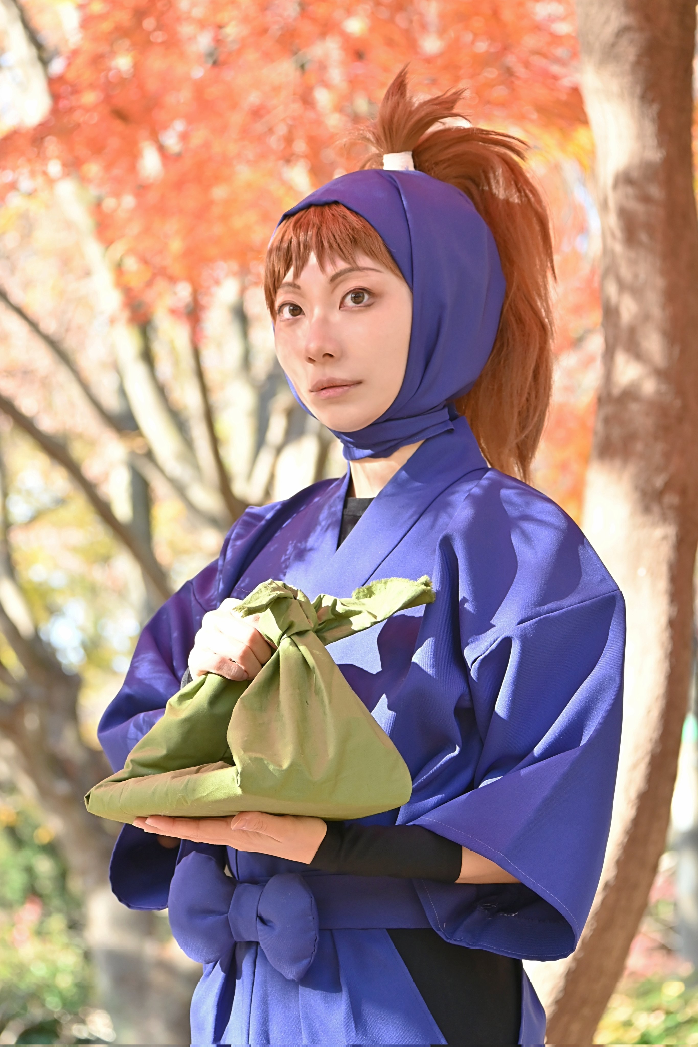 るる様　五年 忍服 2着 Amazon.co.jp: LUCKYCOS 忍たま コスプレ衣装 紫 にんたま乱太郎