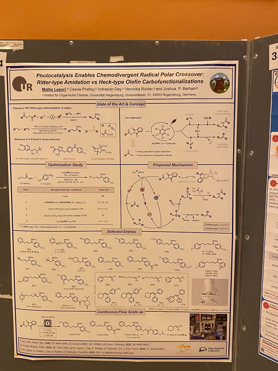 Barham Lab (@barhamlab) on Twitter photo Proud of our Mattia🤩📷 who landed the
<a href="/ChemicalScience/">Chemical Science</a> Poster Prize for his poster at the GIC-EFCATS PhD Winter School❄️🏫🎓2025, in L'Aquila!🇮🇹 Second PhD poster prize at an international conference in a row!⭐️⭐️ Proud of our Mattia🤩📷 who landed the
<a href="/ChemicalScience/">Chemical Science</a> Poster Prize for his poster at the GIC-EFCATS PhD Winter School❄️🏫🎓2025, in L'Aquila!🇮🇹 Second PhD poster prize at an international conference in a row!⭐️⭐️