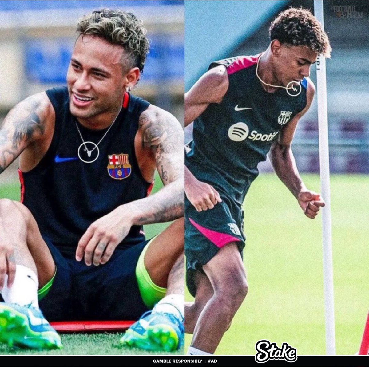 Lamine Yamal showing appreciation for Neymar 

A THREAD