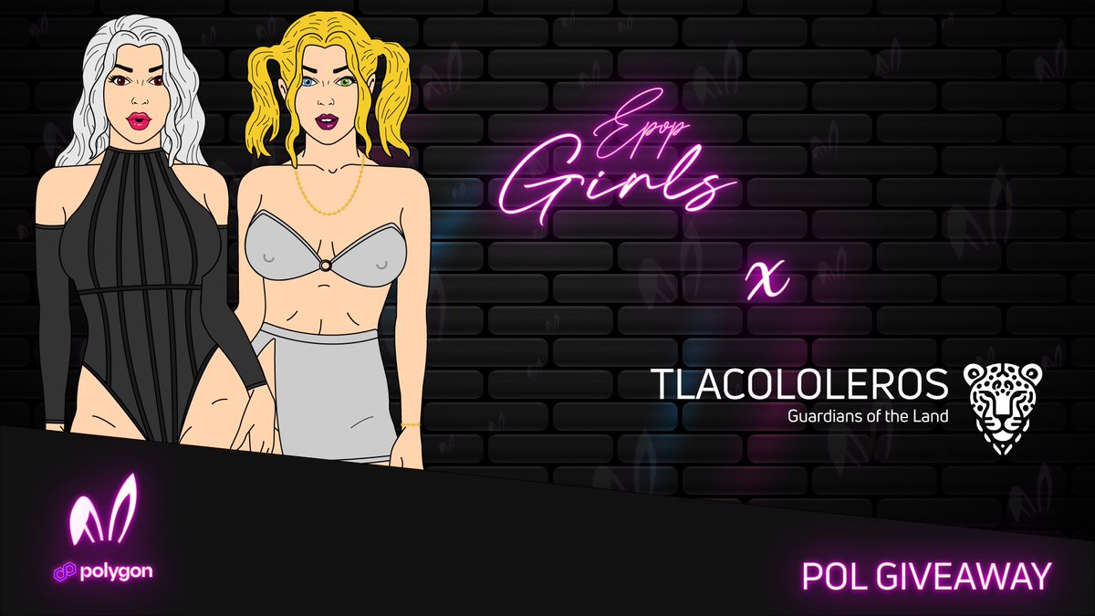 💖 <a href="/EPopGirlsNFT/">Epop Girls</a> &amp; 💀 @TlacololerosNFT join forces for an EPIC giveaway! 🎉🎁

Prizes:
💰 $POL Rewards
✅ 20 Epop Girls WL
✅ 20 Tlacololeros WL 
Join now: app.questn.com/quest/10021925…

Discover these amazing projects:
🎭 Tlacololeros (Base) 👉 tlacololeros.art
💋 Epop Girls