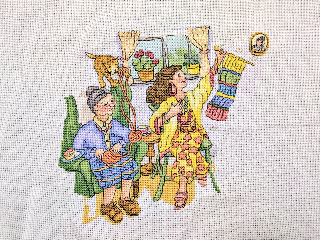 makikostitch9's tweet image. おやすみなさい😪
皆さん良い夢を🌃

#GoodNightX
#bothythreads
#embroidery
#crossstitch
#クロスステッチ