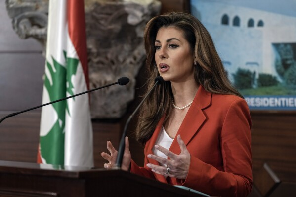 WalidPhares's tweet photo. #MorganOrtegus, US deputy envoy to the Middle East visited Lebanon, met with its President General Joseph Aoun, before she made strong declarations calling on the Lebanese "not to allow Hezbollah in the next cabinet." She argued that without Israel's action against the militia, #Hezbollah wouldn't have been weakened. Her statements were met with a wave of Lebanese popular support on social media.

Immediately after a statement by the Lebanese Presidency claimed Ortagus  statements against Hezbollah "represent only her opinion." Ms Ortegus is appointed directly by the President and represents the will and position of President @realDonaldTrump, which IS United States policy.

I guess Lebanese officials are being  exposed for the first time to the Trump change of policies. They need to get an update about US policy regarding Hezbollah and position themselves accordingly. 

The mistakes made by "March 14" coalition politicians by including the Khomeinist militia in the Cedars revolution government in 2005 should not be repeated and the reckless inclusion of Hezbollah in electoral coalitions should never happen again. 

Ms Ortagus represents President Trump, represents US policy and has the backing of the US Congress.

Live with it. 

Watch her press conference 

https://t.co/SopCZRpMKZ.