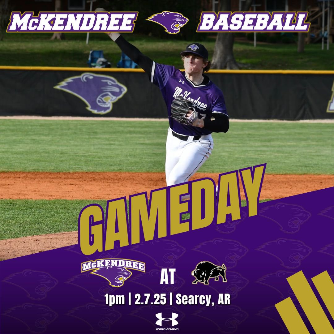 The 'Cats are back! 

🆚 Harding   
⌚️ 1pm
📍 Searcy, Ark
📺 thelink.harding.edu/hu16/
📊 stats.statbroadcast.com/mobile/?id=574…
