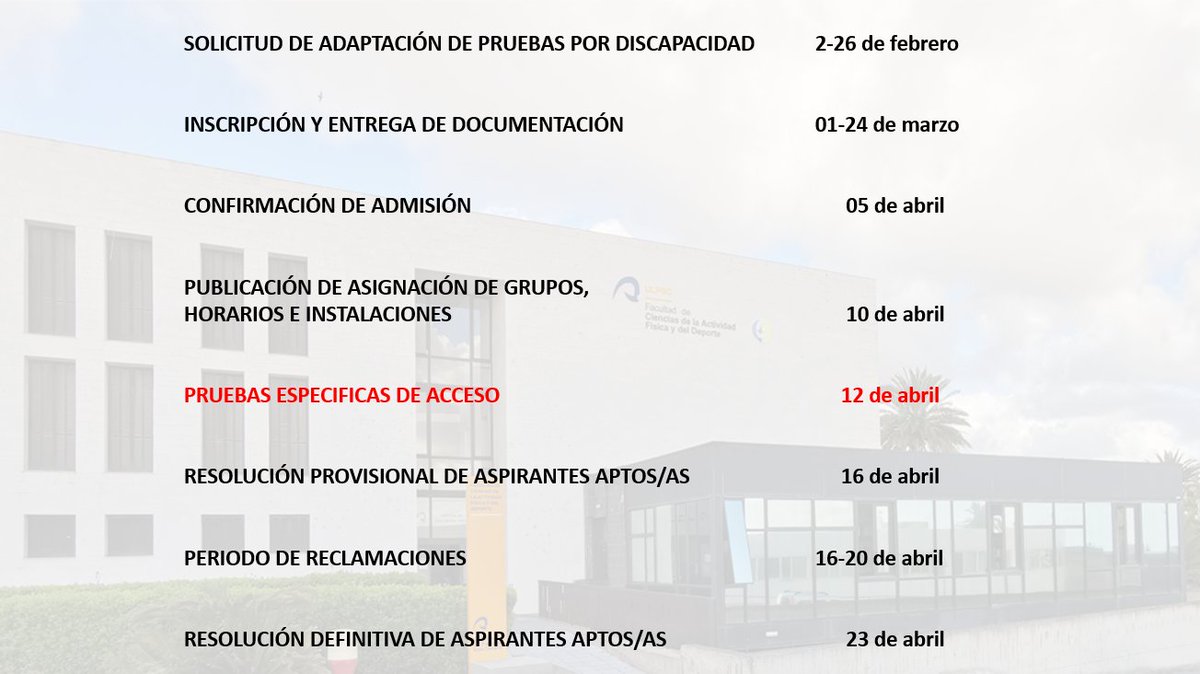 FCAFD.ULPGC tweet media