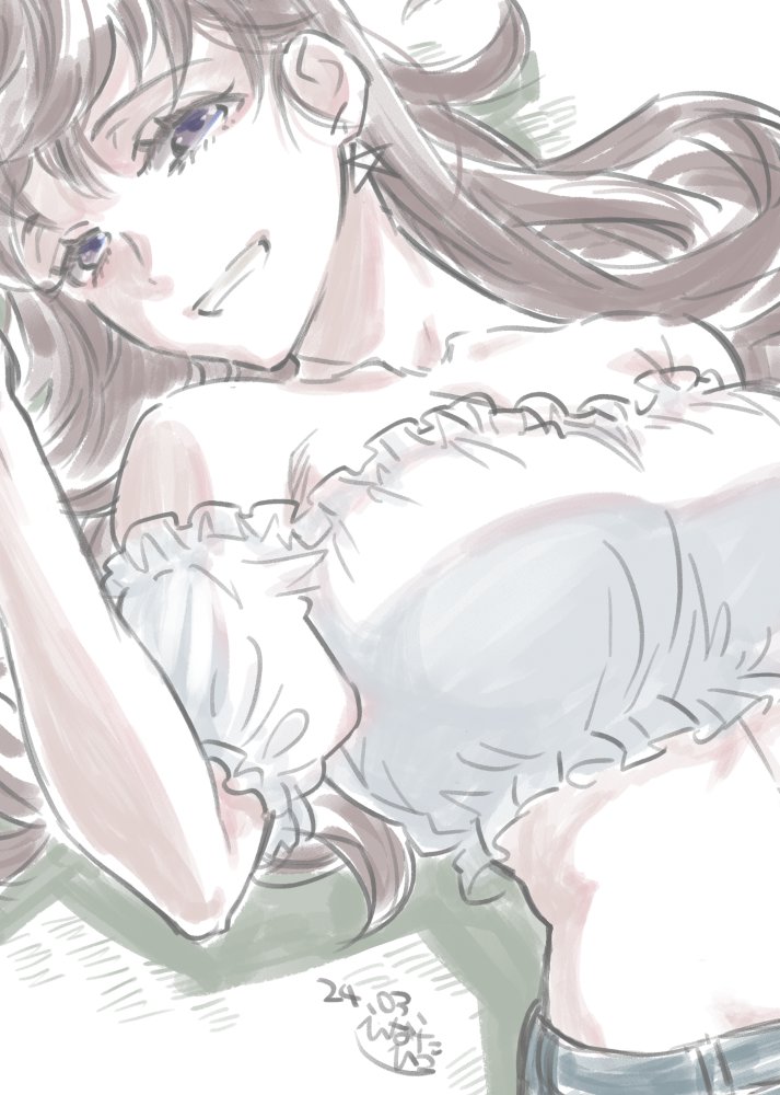 「#このタグを見た人は自キャラの名前の話をする・末来(みらい)→未ではなく末なので」|日向ひこのイラスト