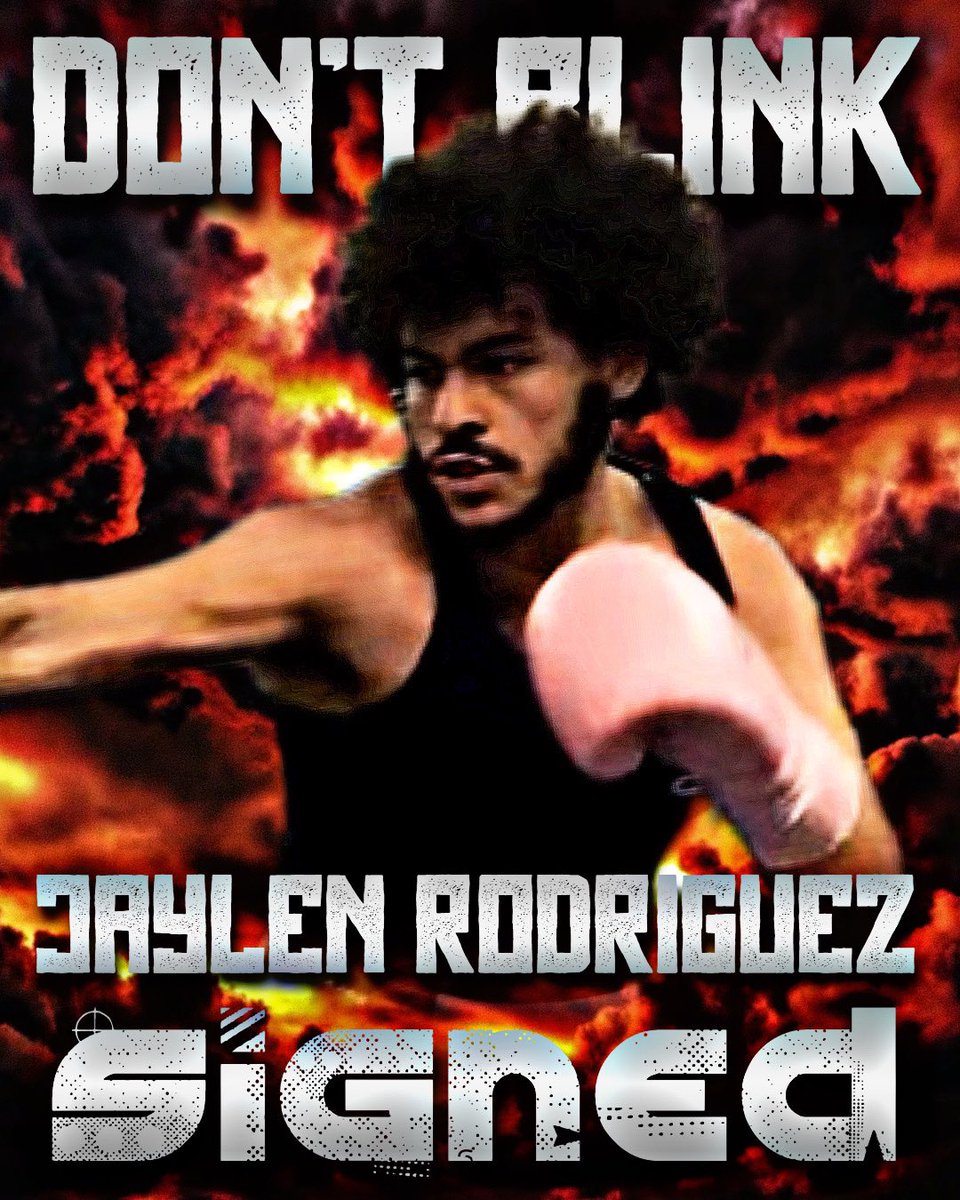 KOBKPROMOTIONS's tweet photo. We would love too announce our newest signee  

JAYLEN “DONT BLINK” RODRIGUEZ

The most ducked fighter in SCB 

He will be a champion before 2025 ends 

Welcome too the team brother 

@JaylenFBK @GARZADIDTHAT @jdp_boxing @awmGotti https://t.co/hMGlAU5VgE