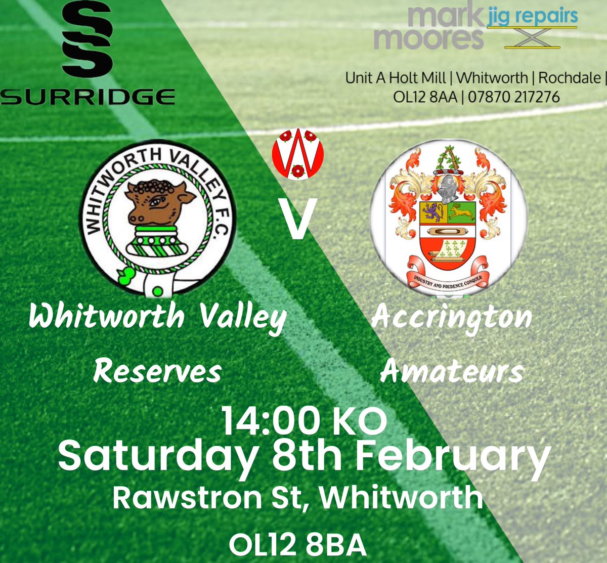 The reserves are at home this weekend against <a href="/AccringtonAms/">AccringtonAmateursFC</a> a game where they hope to come away with 3 points but they know it will be a battle.

Good luck lads UTV 🟢⚪️⚽️