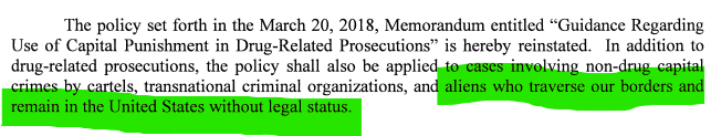 kichelle's tweet photo. Call your reps. https://t.co/WtBUrcorBZ 

Memo from new AG on reinstatement and swift implementation of the federal death penalty.  https://t.co/K6m6ySnRKi

It is not a long step to wonder what will happen to those being taken to "Gitmo".

Call your reps. https://t.co/WtBUrcorBZ https://t.co/EbtKeUIymq
