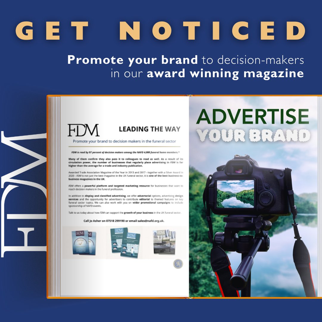 NAFD_UK's tweet image. Promote your brand in FDM, NAFD’s award-winning mag! Showcase your products and services by advertising wih us or contributing to special features.

Download the 2025 media pack today - tinyurl.com/mediapack25

Contact Jo Asher at sales@nafd.org.uk for more details.