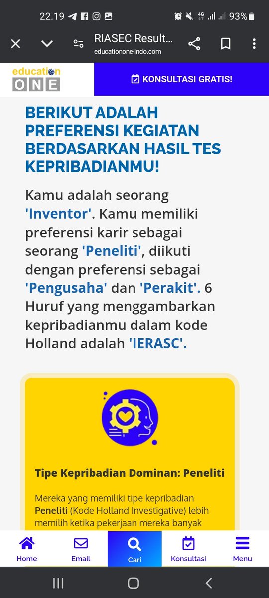 aysocomel's tweet photo. Test Karir Ideal
Jum'at, 07 Februari 2024 pukul 22.39 WIB

https://t.co/FnVq4T02di. https://t.co/PGXMwRgaBT