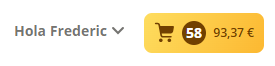 frederic2697's tweet photo. @Vindice37 He perdido 10 minutos de mi vida en replicar la compra en la web de Mercadona. Los mismos productos hoy cuestan 93,37€. Si no me equivoco, cerca de un +80% https://t.co/wN51qqrsGy