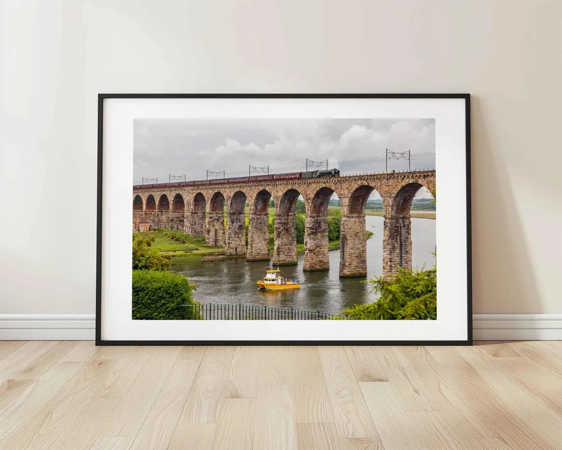 Tornado 60163 on Berwick Royal Border Bridge
Buy Prints leisurepics.co.uk/p/47384hfs/300…
#Tornado #Tornado60163 #steamlocomotive #steamtrain #railway #steamengine #railwayphotography #ukrailwayphotography #ukrailphotography #mainlinesteam #trainart #berwickupontweed #northumberland