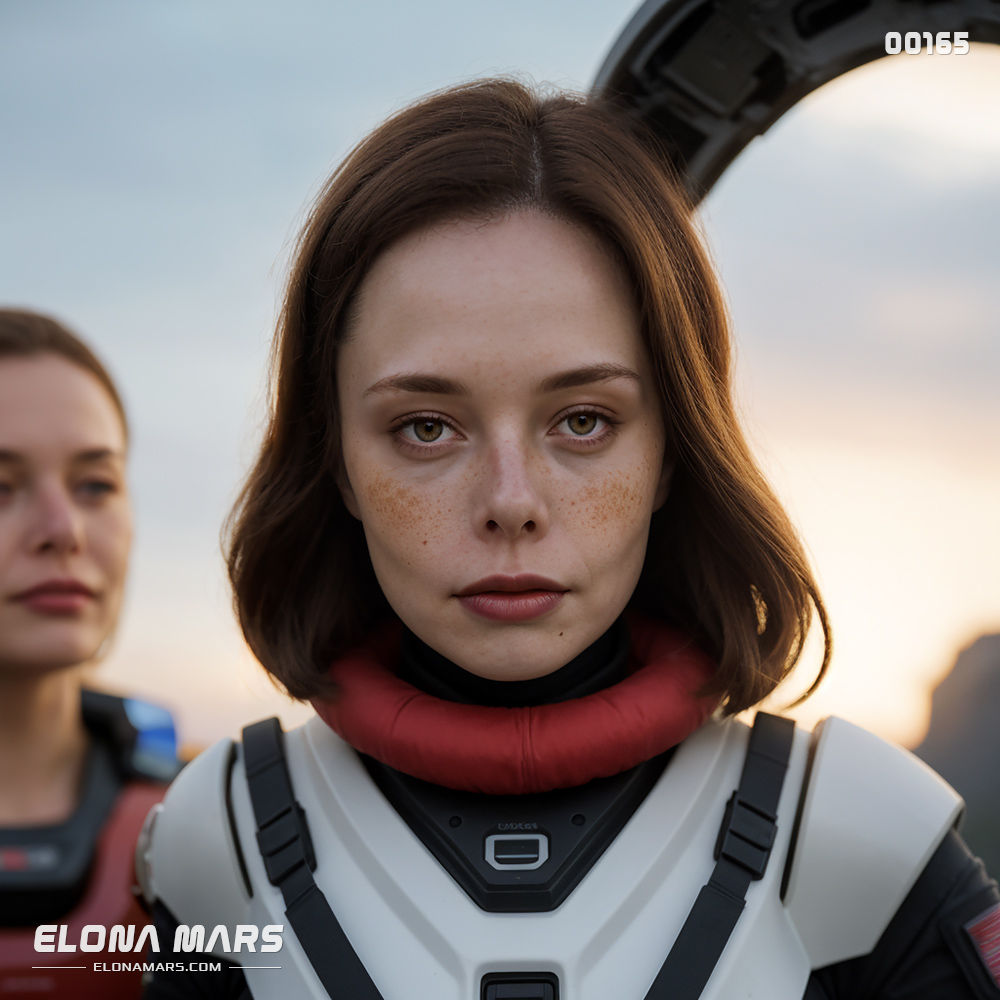 Elona Mars stepped onto the surface of Gliese-876d, her boots pressing lightly into the alien soil. The air was breathable, carrying a faint metallic tang, and the low gravity made every step feel weightless. The planet was eerily silent, untouched by civilization—until now.