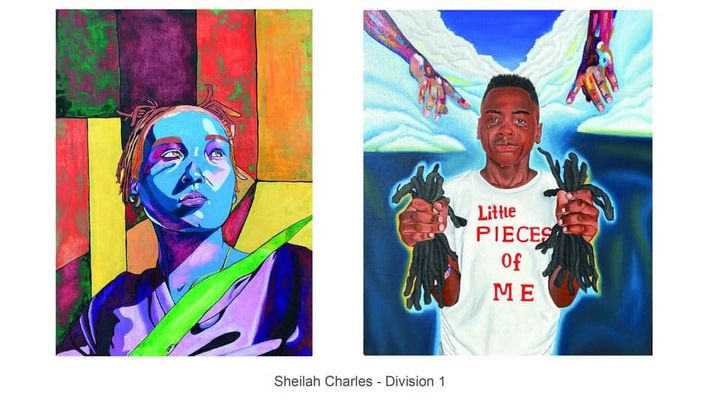 I'm Sheilah Sheldone from Kenya, this is my art.