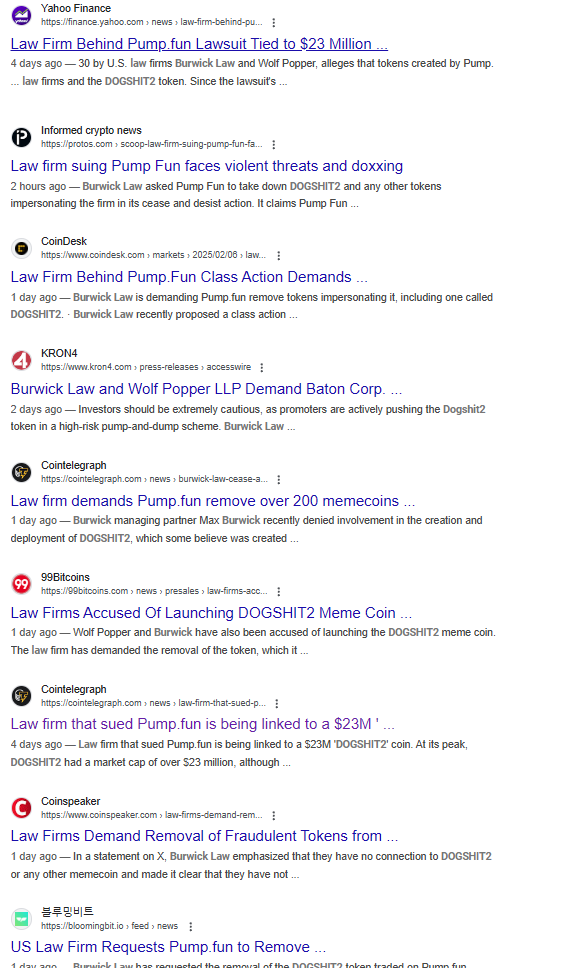 PinkyndTheGainz's tweet photo. never seen this many mainstream and crypto news outlets actively tracking the story behind a token that's still under 10 mil

only gets funnier the higher price goes

dogshit2 https://t.co/6XN1jYyUCR