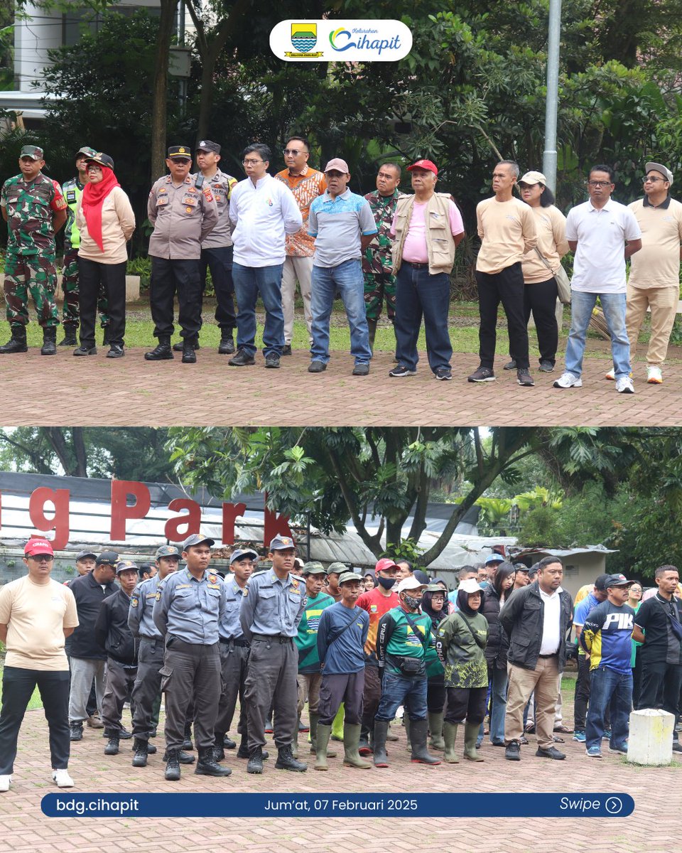 kel_cihapit's tweet photo. Apel Kesiapan Pasukan dalam rangka Kegiatan Jumsih Tingkat Kel. Cihapit bertempat di Taman Cibeunying.
Jum'at, 07 Februari 2025
https://t.co/AHzXq0nusR https://t.co/VKgP4Rd98G