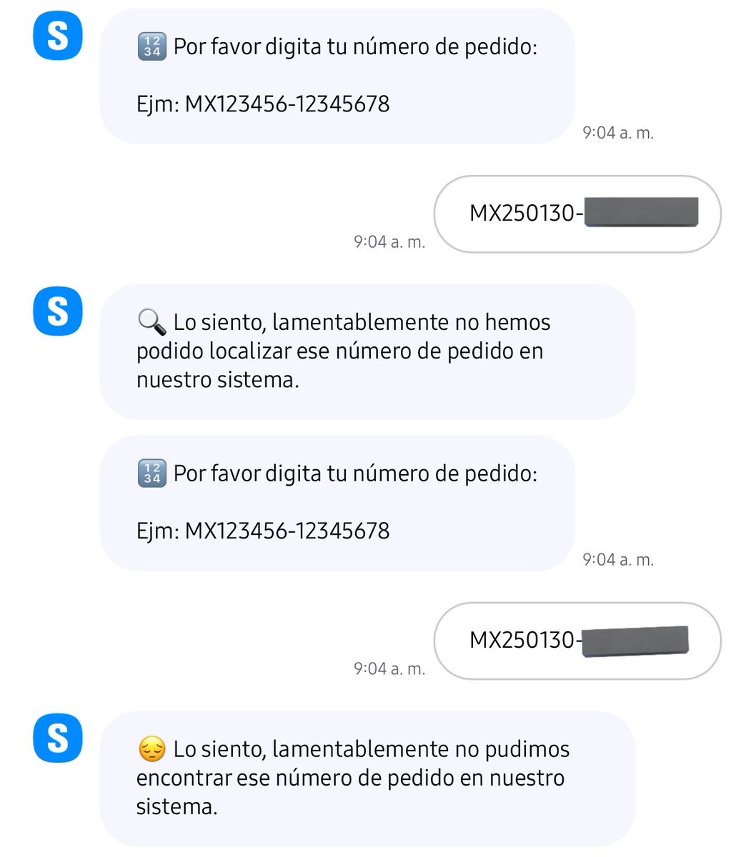 MANOFT0M0RR0W's tweet image. Claramente a @SamsungMexico @samsungmobilemx no les importan en lo más mínimo sus clientes. Llevo días desde que compré en “preventa” el #GalaxyS25Ultra y al día de hoy no tengo fecha de entrega. En su servicio a cliente no ayudan en nada. No saben ni por qué su BOT da info falsa