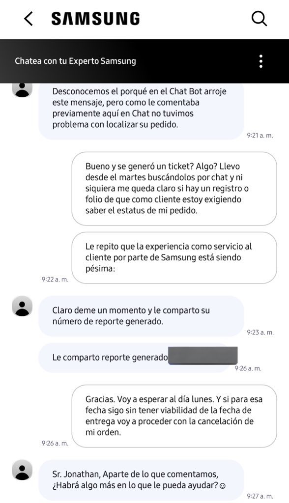 MANOFT0M0RR0W's tweet image. Claramente a @SamsungMexico @samsungmobilemx no les importan en lo más mínimo sus clientes. Llevo días desde que compré en “preventa” el #GalaxyS25Ultra y al día de hoy no tengo fecha de entrega. En su servicio a cliente no ayudan en nada. No saben ni por qué su BOT da info falsa