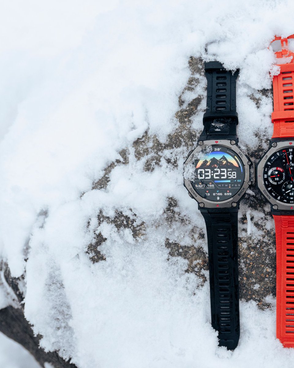 amazfitgermany's tweet image. Ein neuer Look für echte Abenteurer! 🏔️ Der T-Rex 3 in Grau startet nächste Woche – nicht verpassen! 🔥#TRex3 #HazeGray