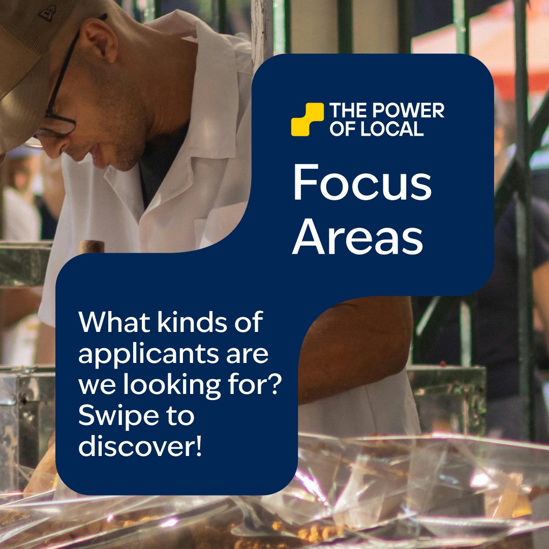 Changemakers's tweet image. 📍Who are we looking for in The #PowerofLocal Challenge?

🔍 We’re searching for #smallbusiness #ecosystembuilders – organizations or initiatives that enable small businesses to thrive.