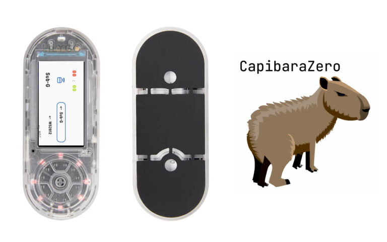 giammaiot2's tweet image. CapibaraZero Portable Multi-tool Device for Geeks

github.com/CapibaraZero

Working Features:

Wi-Fi support
BLE support
BadUSB support
NFC support
Some network attacks
SubGHZ(Still in beta status)
IR

#SoftwareDefinedRadio #SDR
#FlipperZero