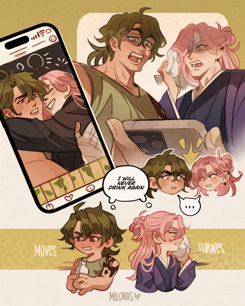 They didn’t wanna tell everyone that they’ve been married for 5 years at the class reunion, but there were some small hints
.
#sk8theinfinity #matchablossom