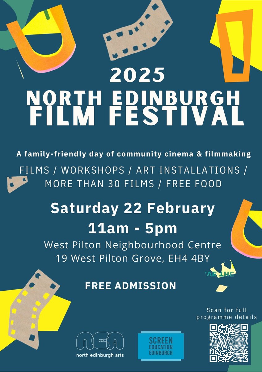 Screen Education Edinburgh (@screenedinburgh) on Twitter photo The 3rd North Edinburgh Film Festival takes place this year delivered through a partnership with <a href="/northedinarts/">North Edinburgh Arts</a>!
SEE has two screenings in the festival, which include films from our archive. We’ll also be running filmmaking workshops for youngsters!
Watch this space for info! The 3rd North Edinburgh Film Festival takes place this year delivered through a partnership with <a href="/northedinarts/">North Edinburgh Arts</a>!
SEE has two screenings in the festival, which include films from our archive. We’ll also be running filmmaking workshops for youngsters!
Watch this space for info!