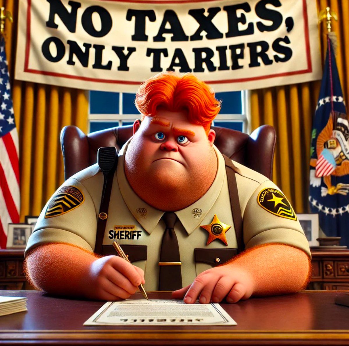 There is no space for taxes because the $SHERIFF just takes Tariffs
Get in Solana.fun 🚀🚀🔥🔥