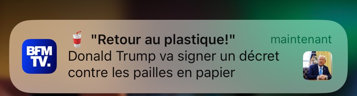 Vraiment le nuisible qu’il pense être. La guerre aux pailles en papier ptn