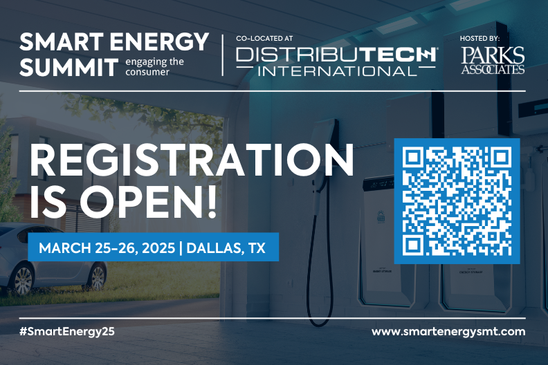 ⚡ Registration is OPEN for #SmartEnergy25!

Join #ParksAssociates March 25-26 in Dallas for the premier event on consumer engagement in the evolving energy landscape.

🔗 Secure your spot now! Scan the QR code or visit xpressreg.net/register/DIST0… register.
#Energy