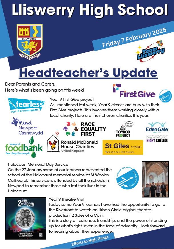 Lliswerry High tweet media