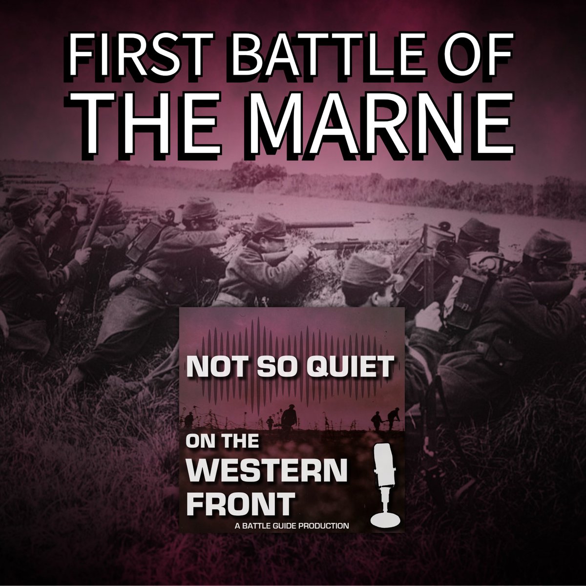 A great discussion on the podcast with <a href="/DanHillHistory/">Dan Hill</a> &amp; guest James Taub this week as we examine how the French Army turned the tide at the  'Miracle on the Marne' in 1914 - one of the most important battles in  European history.  #WW1 #History
