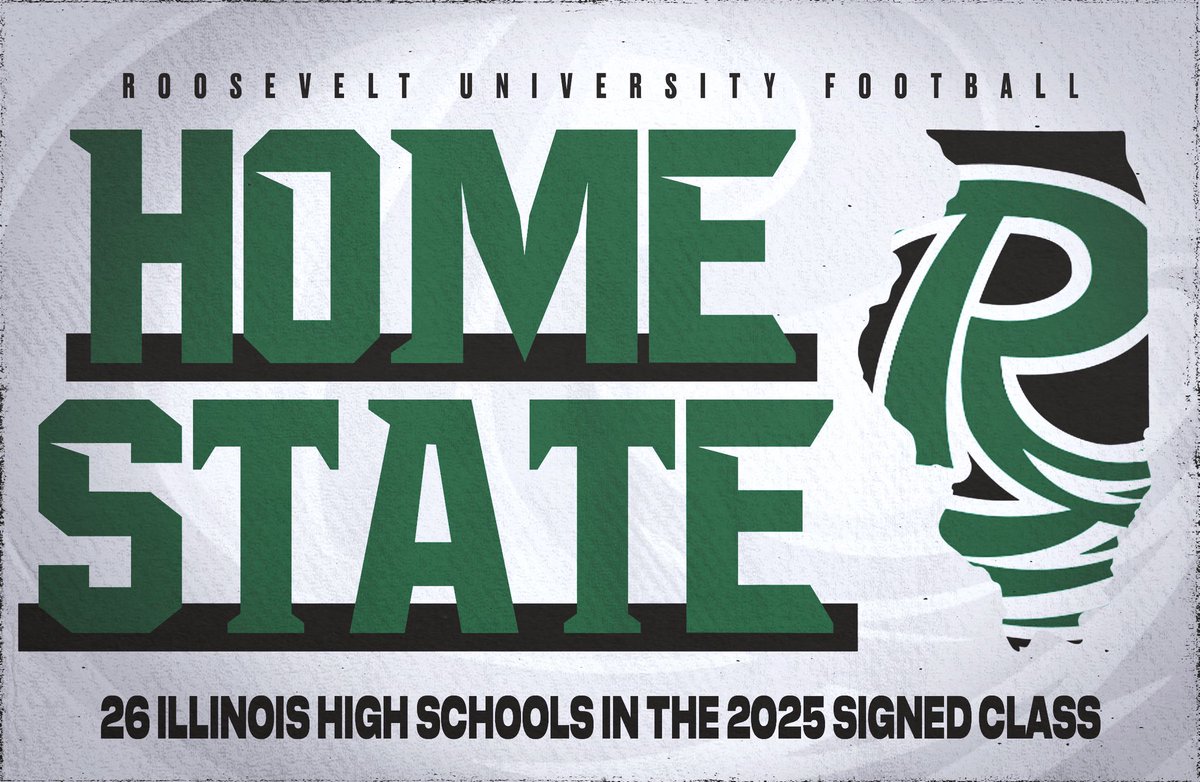 ⚪️🟢HOME STATE🟢⚪️

PROUD to have 26 Illinois High Schools represented in the signing class this year‼️

#PutTheBallDown🌊🏈