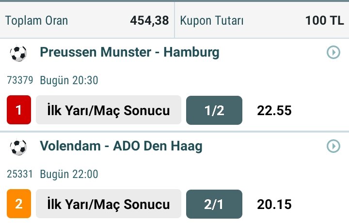 bossofbets's tweet photo. Günün ikili kombinidir✅✅ bol şanslar #iddia #canlıbahis https://t.co/YFjmvwYH0u