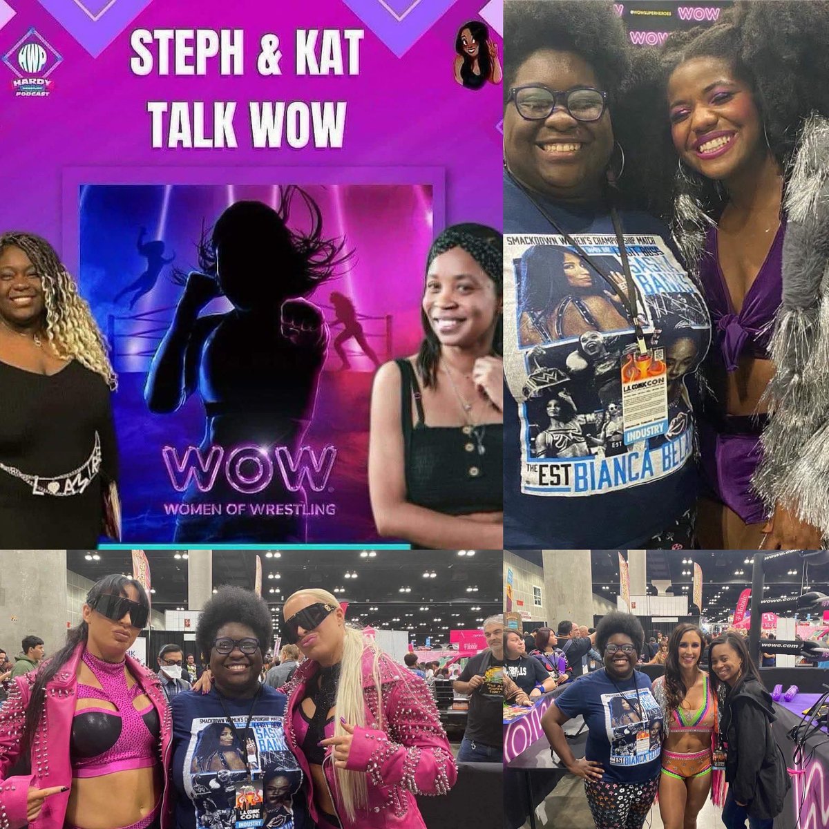 Stephanie Hardy (@queenstephhardy) on Twitter photo Steph & Kat Talk <a href="/wowsuperheroes/">WOW - Women Of Wrestling</a> is going LIVE tonight at 7:30 pm EST! Tune in as <a href="/QueenStephHardy/">Stephanie Hardy</a> & <a href="/InKatW3Trust/">Katrina Storm</a> cover the drama and action of the all-women’s wrestling show!
Tap in and celebrate 5 years of <a href="/hardywrestlepod/">Hardy Wrestling Podcast</a> here: linktr.ee/queenstephhardy #WOWSuperheroes Steph & Kat Talk <a href="/wowsuperheroes/">WOW - Women Of Wrestling</a> is going LIVE tonight at 7:30 pm EST! Tune in as <a href="/QueenStephHardy/">Stephanie Hardy</a> & <a href="/InKatW3Trust/">Katrina Storm</a> cover the drama and action of the all-women’s wrestling show!
Tap in and celebrate 5 years of <a href="/hardywrestlepod/">Hardy Wrestling Podcast</a> here: linktr.ee/queenstephhardy #WOWSuperheroes
